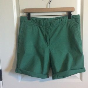 Gap Boyfriend Roll-up Khaki Shorts
